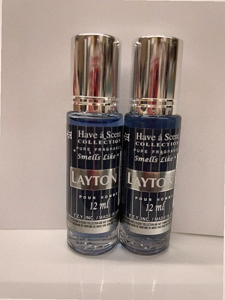 layton parfums de marly For Men Pack Of 2 Rollerball By Yzy Scents