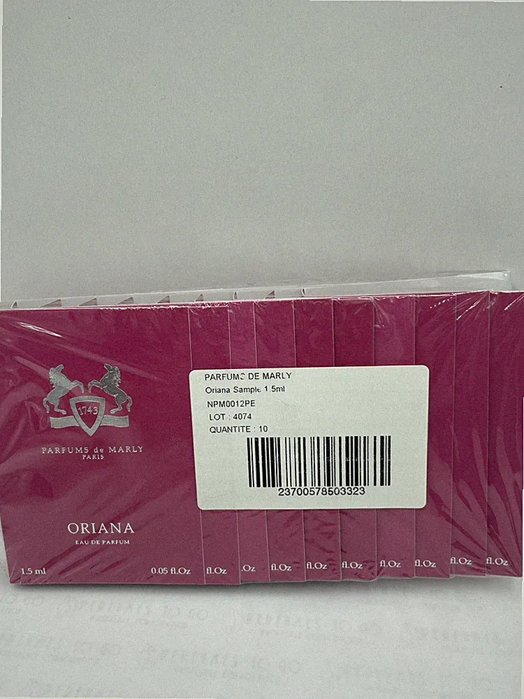 ORIANA EDP SPRAY by Parfums de Marly 10 sample vials 1.5 mL NEW SEALED