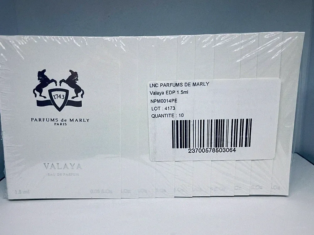 Parfums De Marly Valaya Eau de Parfum x 10 Perfume Sample Spray 1.5ml