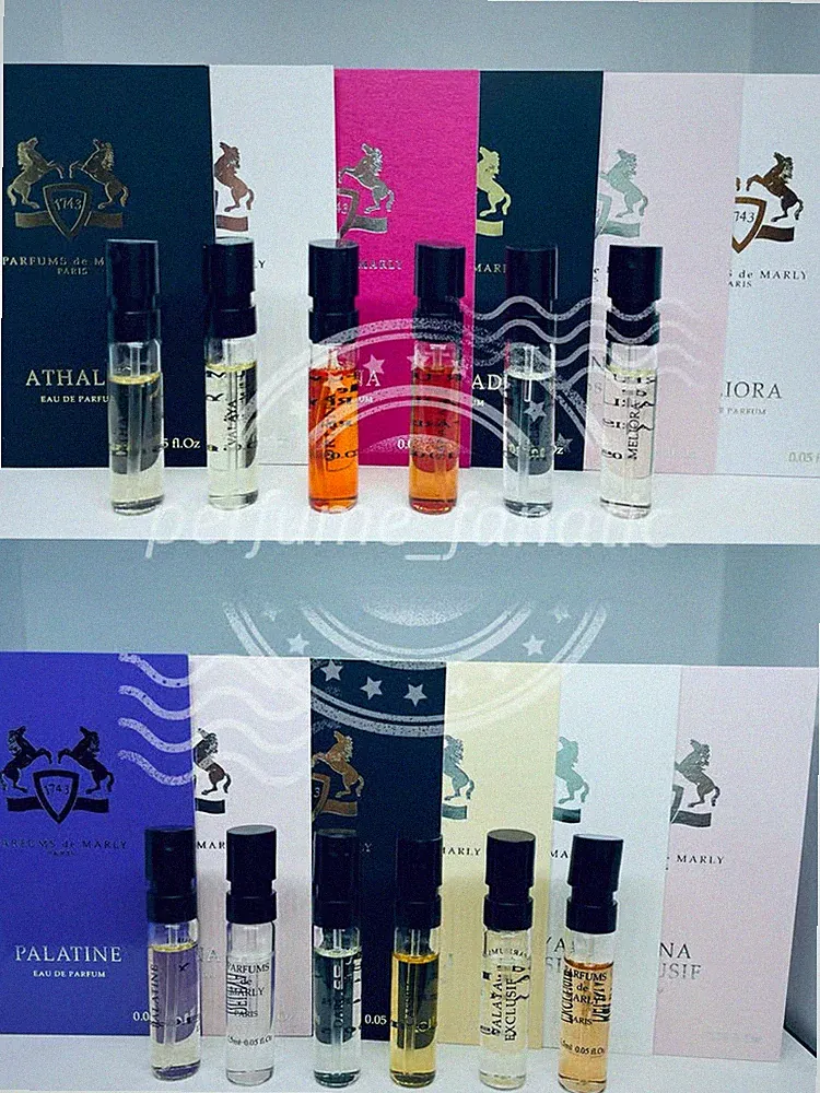 Parfums De Marly Women Perfume Official Carded Sample Spray 1.5ml x4 Pick Any 4