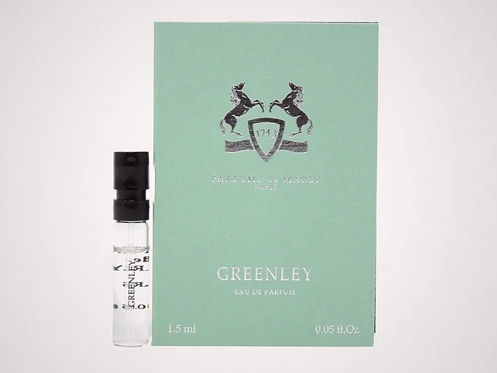 PDM PARFUMS DE MARLY GREENLEY EDP 1.5ml .05fl oz x 1 COLOGNE PERFUME SAMPLE